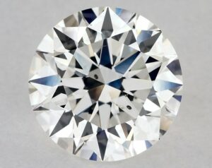 Natural 2 Carat F SI1 Round Diamond