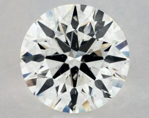 Natural 3.5 Carat J SI2 Round Diamond