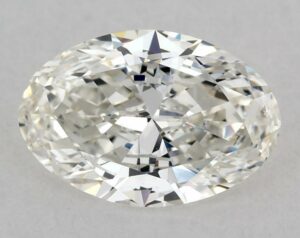 Natural 0.7 Carat I SI2 Oval Diamond