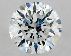 Natural 1 Carat E SI2 Round Diamond