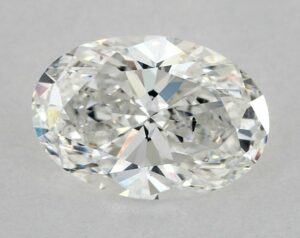 Natural 1.7 Carat G SI2 Oval Diamond
