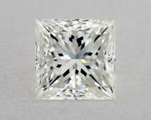 Natural 1.02 Carat J VS1 Princess Diamond