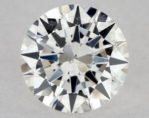 Natural 1 Carat H SI2 Round Diamond