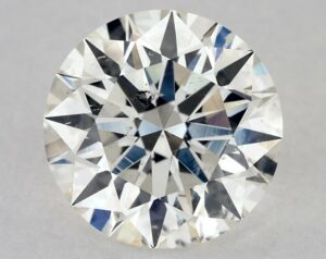 Natural 2.08 Carat I SI2 Round Diamond