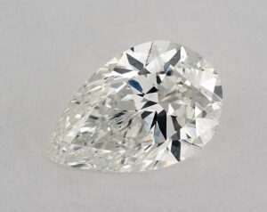 Natural 2.03 Carat H SI2 Pear Diamond