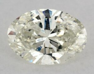 Natural 1 Carat J SI2 Oval Diamond