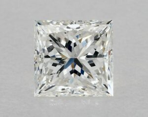 Natural 1.02 Carat G SI2 Princess Diamond