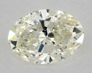 Natural 0.82 Carat L SI2 Oval Diamond