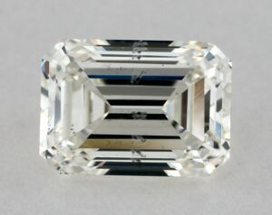 Natural 0.91 Carat J SI2 Emerald Diamond