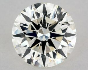 Natural 2 Carat J SI2 Round Diamond