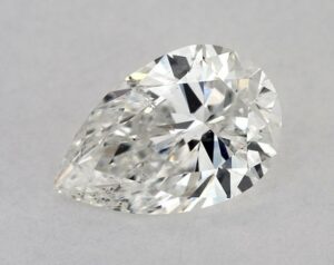 Natural 1.01 Carat G SI2 Pear Diamond