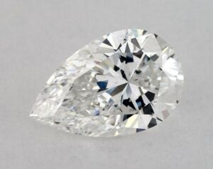 Natural 1.01 Carat F SI2 Pear Diamond