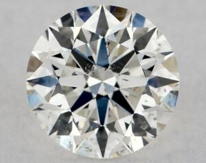 Natural 0.7 Carat H SI2 Round Diamond