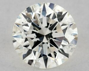Natural 1.68 Carat K SI2 Round Diamond