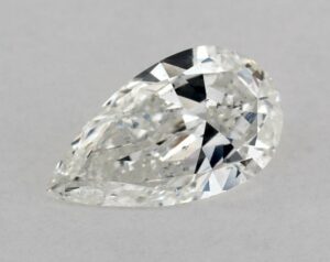 Natural 0.5 Carat G SI2 Pear Diamond