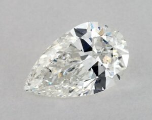 Natural 1.04 Carat G SI2 Pear Diamond
