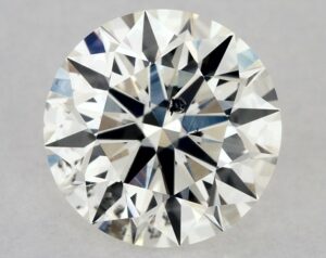 Natural 1.02 Carat J SI2 Round Diamond