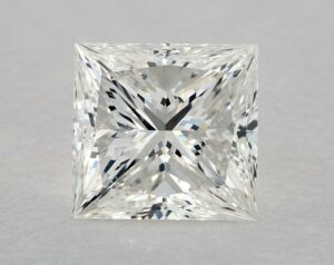 Natural 1.54 Carat H SI2 Princess Diamond