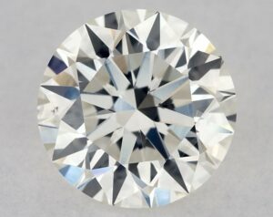 Natural 1.01 Carat J SI2 Round Diamond