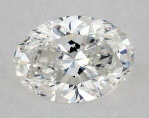 Natural 1.53 Carat F VS1 Oval Diamond