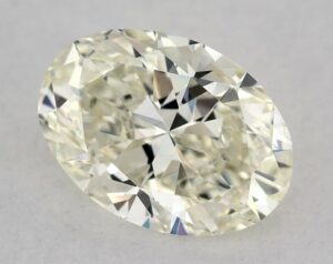 Natural 0.55 Carat L VVS1 Oval Diamond