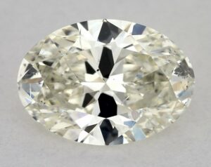 Natural 0.9 Carat M SI2 Oval Diamond