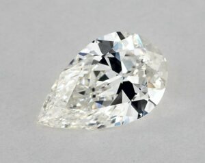 Natural 1.03 Carat I VVS1 Pear Diamond