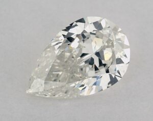 Natural 1.67 Carat H SI2 Pear Diamond