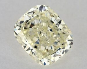 Natural 1.58 Carat W-X VS2 Cushion Diamond