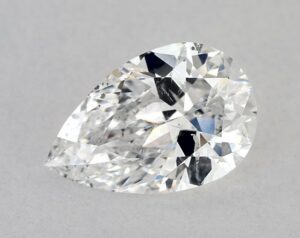 Natural 1.5 Carat E SI2 Pear Diamond