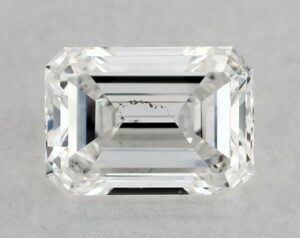 Natural 0.7 Carat F SI2 Emerald Diamond