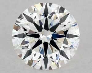 Natural 0.9 Carat E SI2 Round Diamond