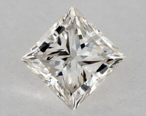 Natural 0.59 Carat K SI2 Princess Diamond