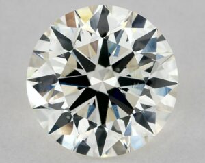 Natural 4.01 Carat K SI2 Round Diamond