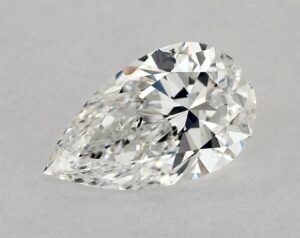 Natural 1.29 Carat F SI2 Pear Diamond