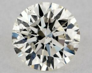 Natural 0.72 Carat K SI2 Round Diamond