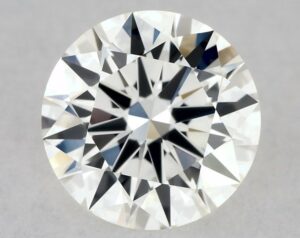 Natural 0.51 Carat I VS1 Round Diamond