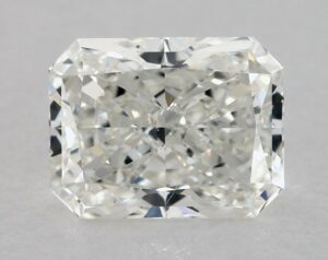 Natural 1.02 Carat I SI2 Radiant Diamond