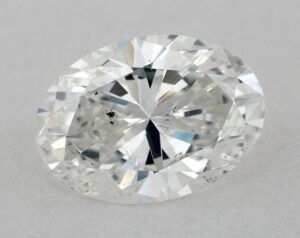 Natural 1.05 Carat G SI2 Oval Diamond