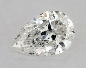 Natural 0.9 Carat G SI2 Pear Diamond