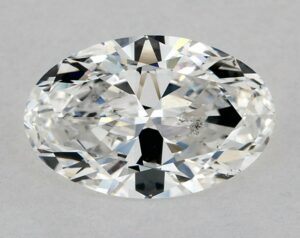 Natural 1.5 Carat F SI2 Oval Diamond