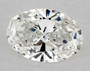 Natural 0.54 Carat G VS1 Oval Diamond