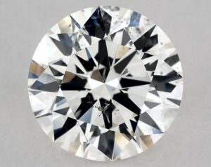 Natural 2.06 Carat I SI2 Round Diamond