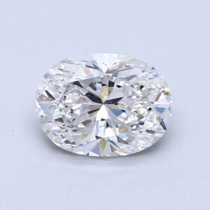 Natural 1.53 Carat D SI2 Oval Diamond