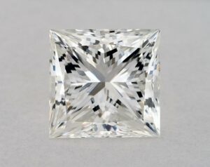 Natural 1.51 Carat H VS1 Princess Diamond
