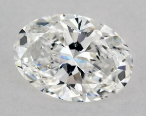 Natural 1.5 Carat E SI1 Oval Diamond
