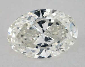 Natural 1.51 Carat J SI2 Oval Diamond