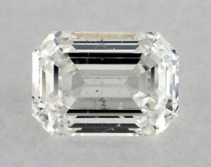 Natural 0.7 Carat D SI2 Emerald Diamond