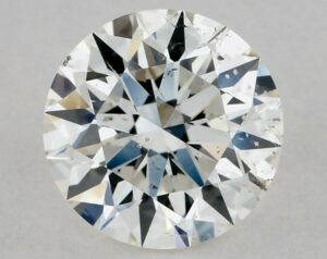 Natural 1 Carat H SI2 Round Diamond
