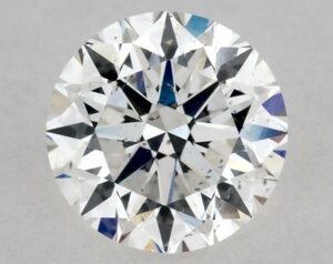 Natural 0.91 Carat F SI2 Round Diamond